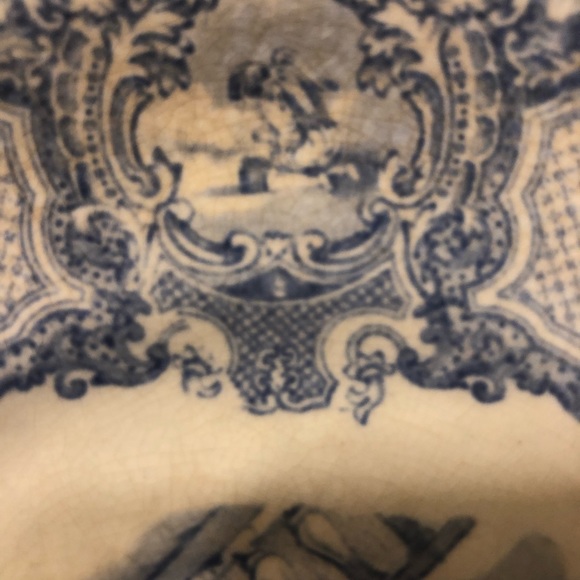 Spode Wheat Gathering Plate - Picture 10 of 13